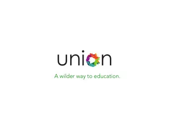 A wilder way to education.  How can we leverage UTSCs natural resources  to engage youth and the