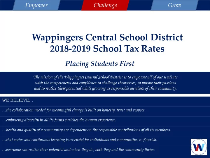wappingers central school district