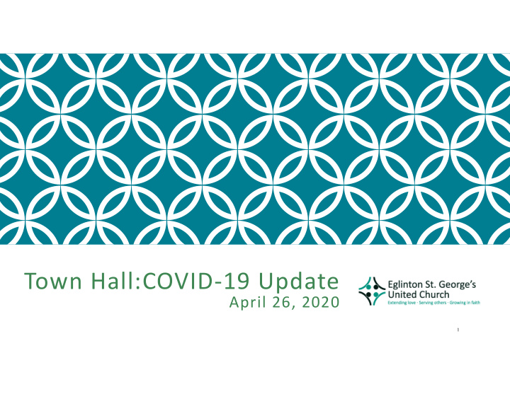 town hall covid 19 update