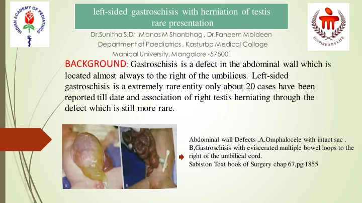 case presentation