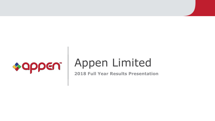 appen limited