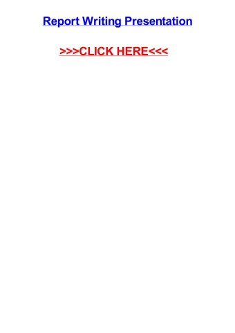 &gt;&gt;&gt;CLICK HERE&lt;&lt;&lt;  Report writing presentation Grampian geometry beginners pdf