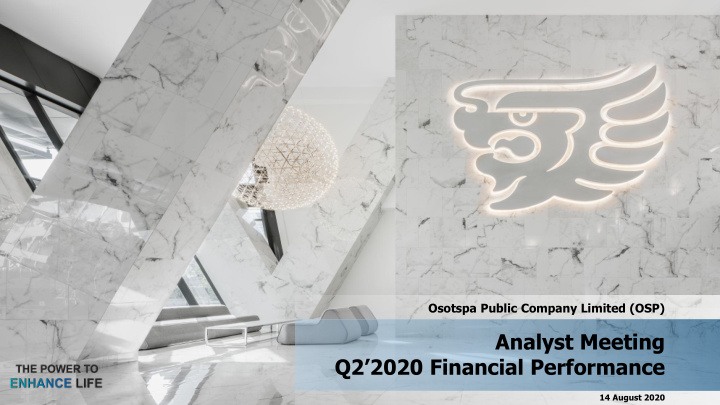q2 2020 financial performance