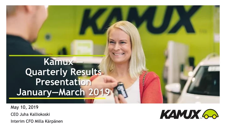 january march 2019