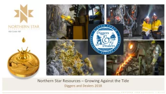 Northern Star Resources  Growing Against the Tide  Diggers and Dealers 2018  Disclaimer