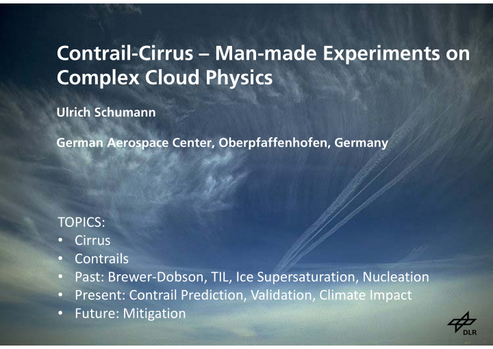 contrail cirrus man made experiments on complex cloud
