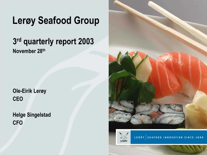 ler y seafood group