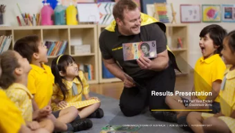 Results Presentation  For the Half Year Ended  31 December 2016  COMMONWEALTH BANK OF AUSTRALIA  |