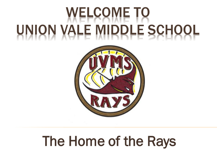 union vale middle school