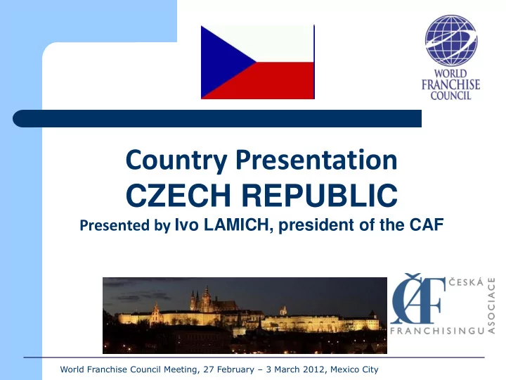 country presentation