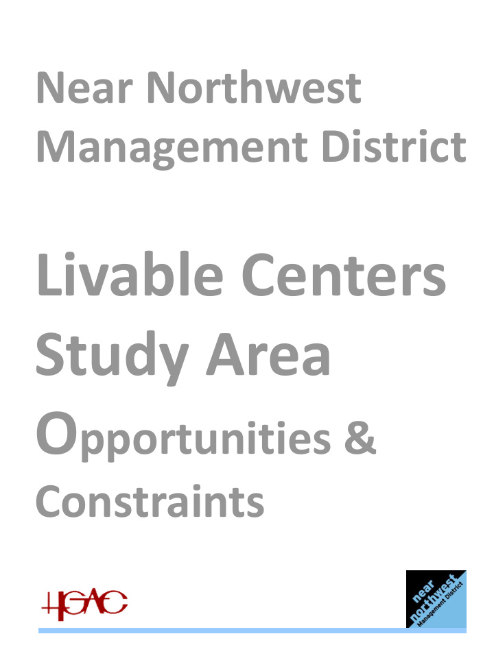 livable centers