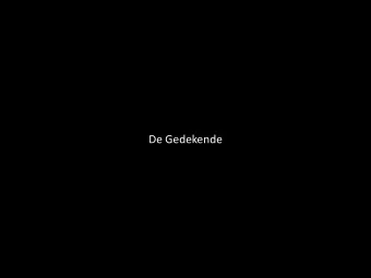 De Gedekende