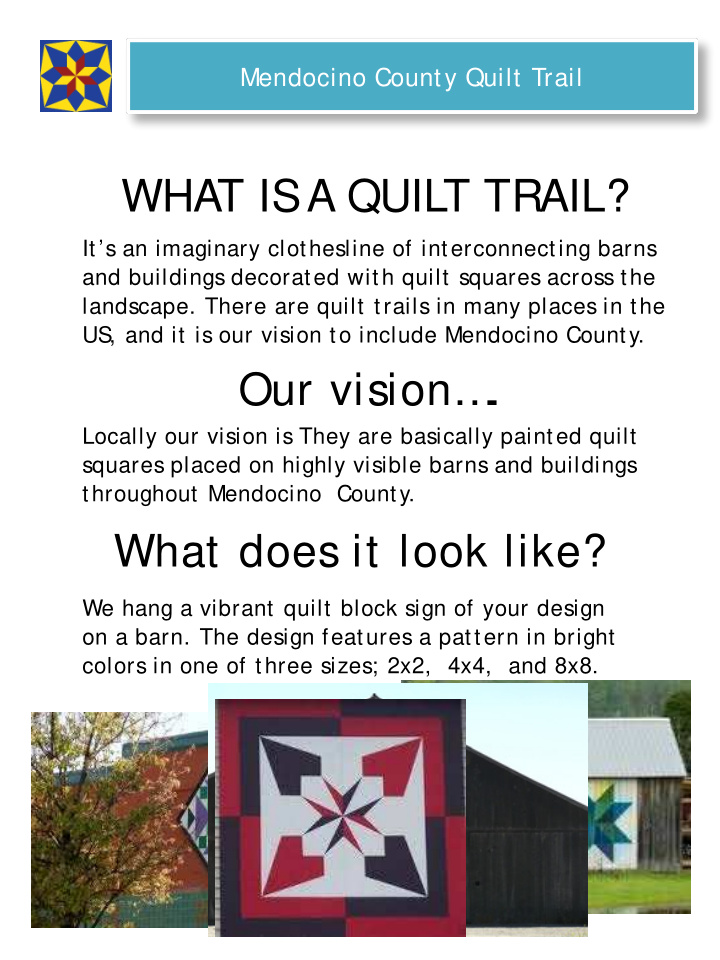 what is a quilt trail