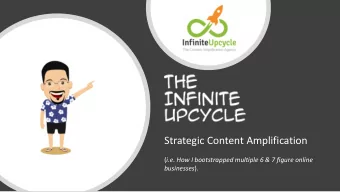 Strategic Content Amplification ( i.e. How I bootstrapped multiple 6 &amp; 7 figure online