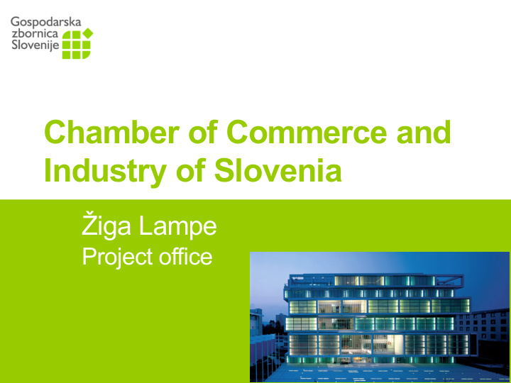 chamber of commerce and industry of slovenia