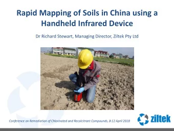 Handheld Infrared Device  Dr Richard Stewart, Managing Director, Ziltek Pty Ltd  Conference on