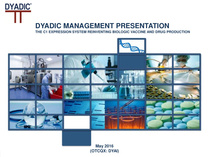 dyadic management presentation