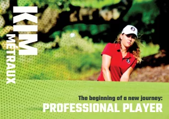 PROFESSIONAL PLAYER  Studies: Graduated in 2014 from the Swiss Chamblandes high school in