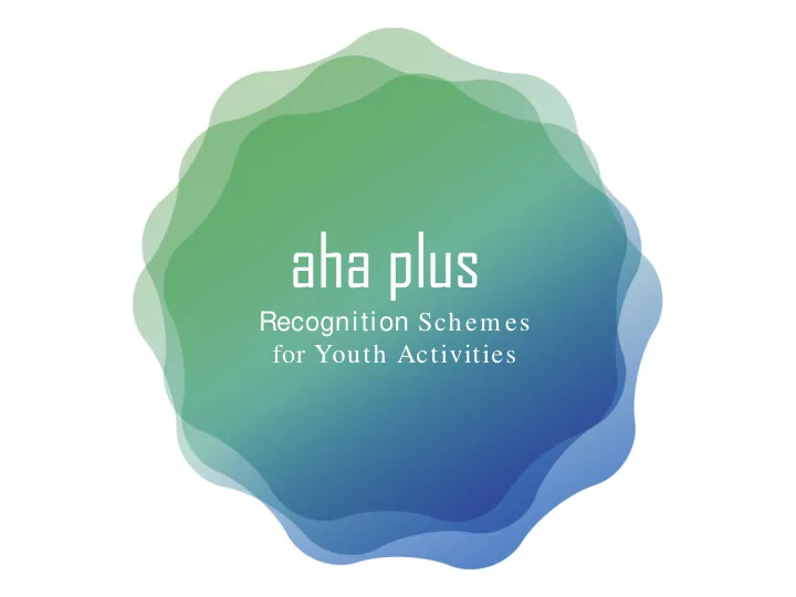 aha plus