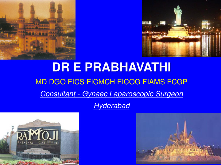 dr e prabhavathi