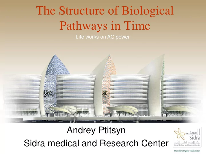 andrey ptitsyn sidra medical and research center
