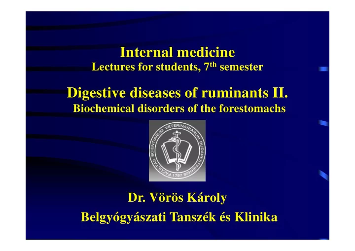 internal medicine