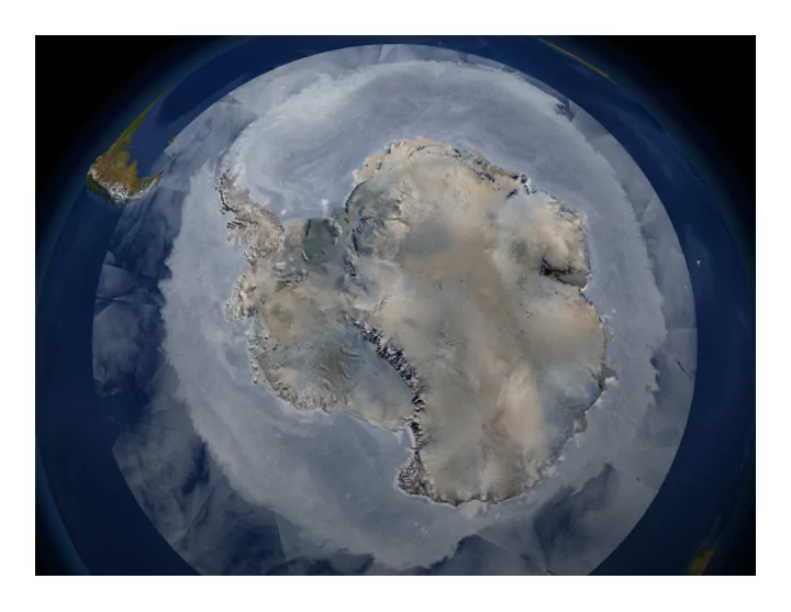 grounded ice sheet