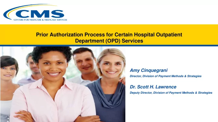 prior authorization process for certain hospital