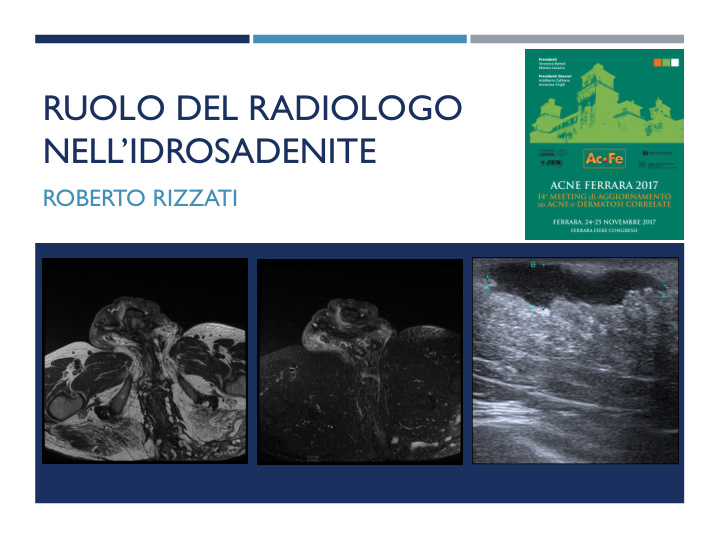 ruolo del radiologo nell idrosadenite