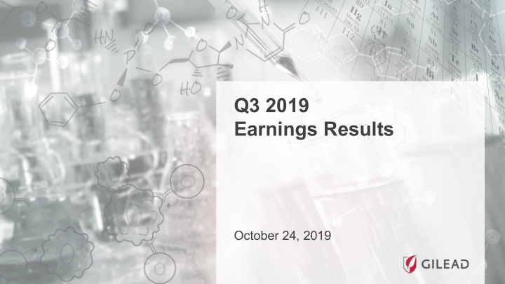 q3 2019 earnings results