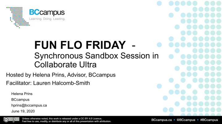 fun flo friday