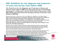 esc guidelines for the diagnosis and treatm ent of acute