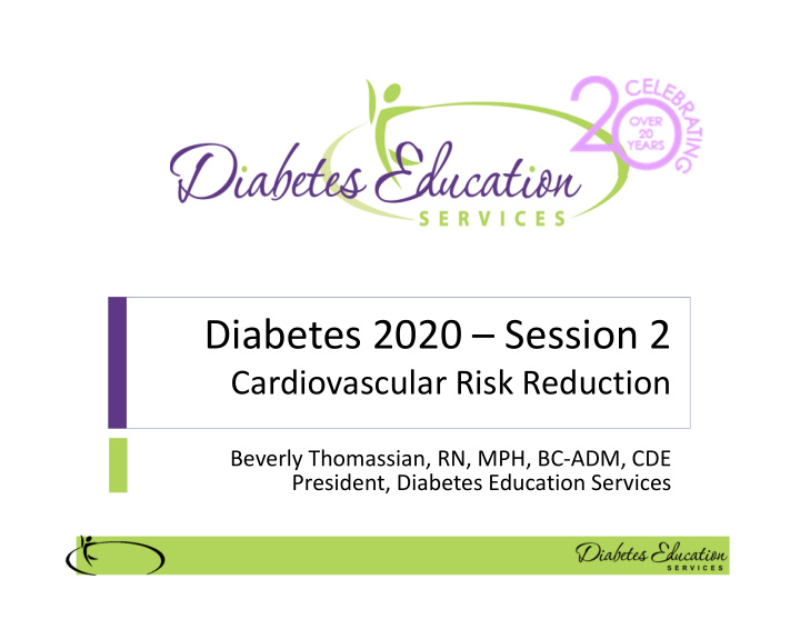 diabetes 2020 session 2
