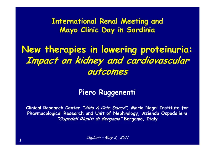 impact on kidney and cardiovascular outcomes