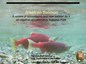 zyxwvutsrqponmlkjihgfedcbaZYXWVUTSRQPONMLKJIHGFEDCBA  Alaskan Salmon  A review of ecosystems and
