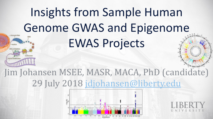 insights from sample human genome gwas and epigenome ewas
