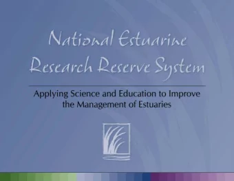 http://www.nerrs.noaa.gov/  Program Sectors  g  Research and Monitoring  Education