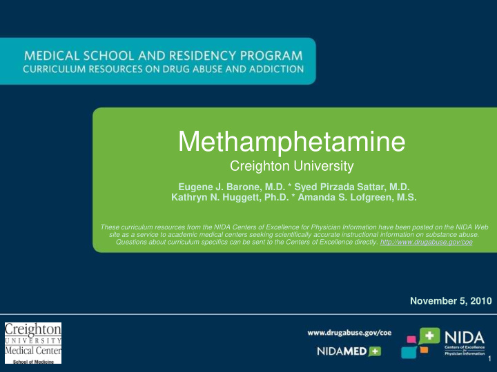 methamphetamine