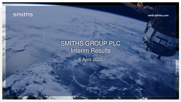 smiths group plc