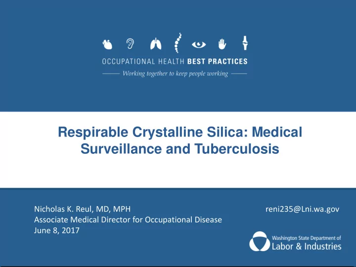 surveillance and tuberculosis