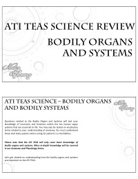 bodily organs and systems