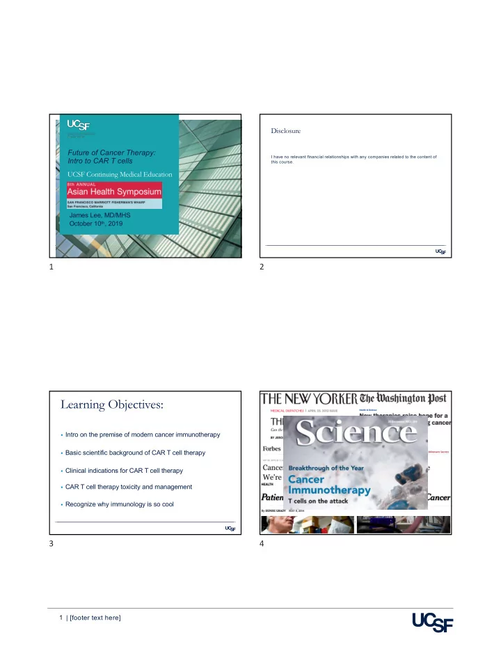 learning objectives