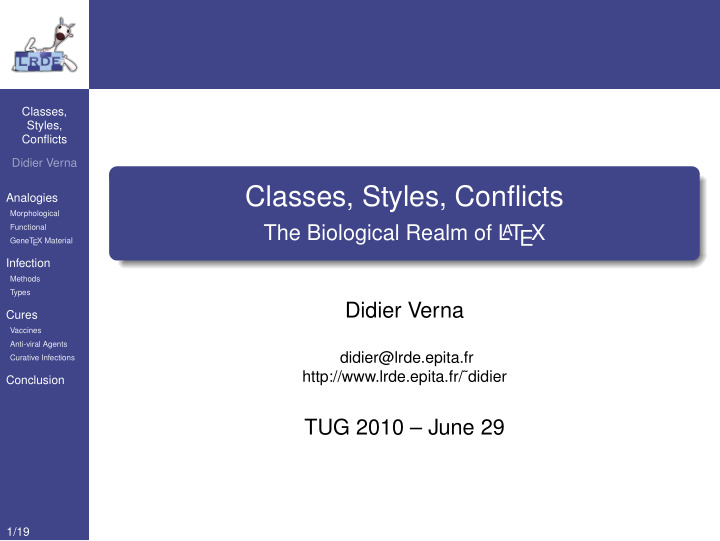 classes styles conflicts