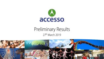 1 1 . Overview 2 . Financials 3 . Operational Review  4. Evolving our approach  5. Summary &amp;