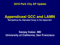 appendiceal gcc and lamn