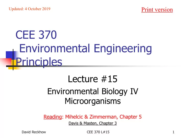 cee 370 environmental engineering principles