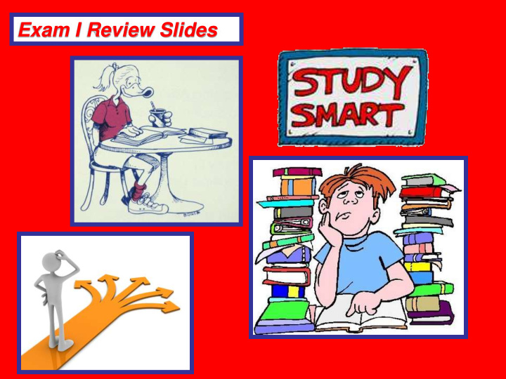 exam i review slides