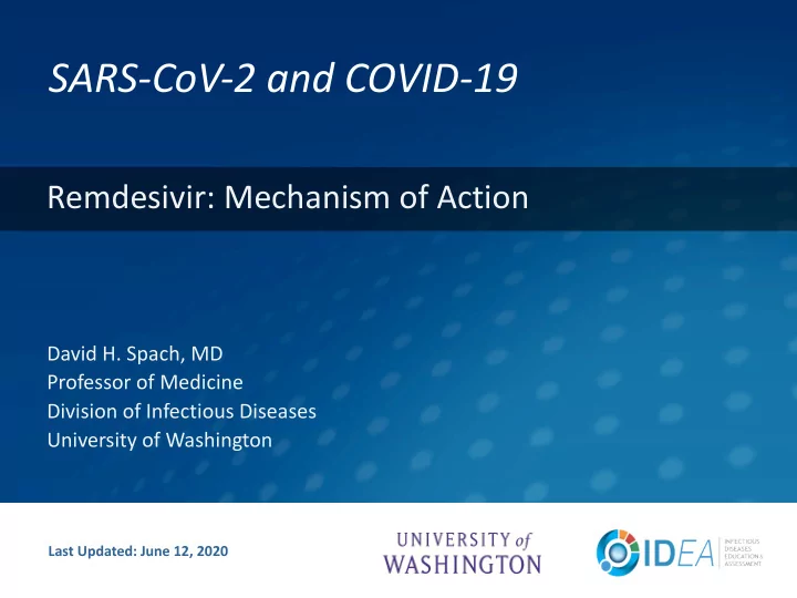 sars cov 2 and covid 19