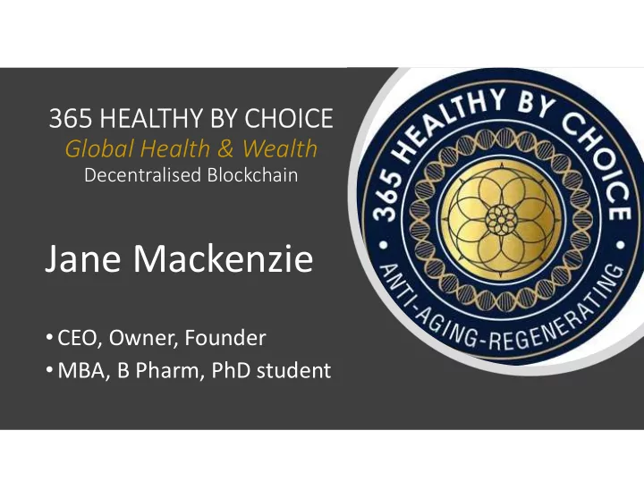 jane mackenzie