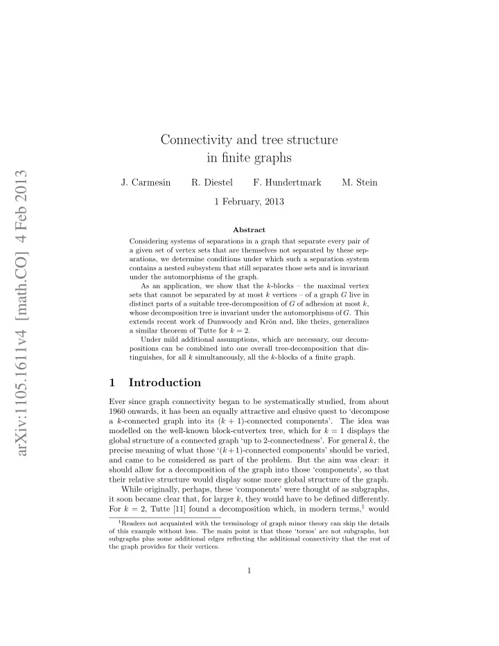 arxiv 1105 1611v4 math co 4 feb 2013
